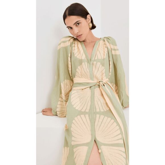 Johanna Ortiz Divinatory Word Dress Size US4 $1150 - Picture 6 of 14